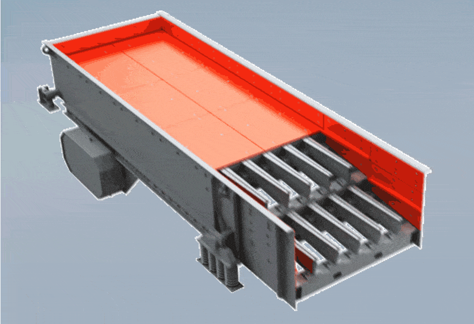 Вибрационный питательWorking principle